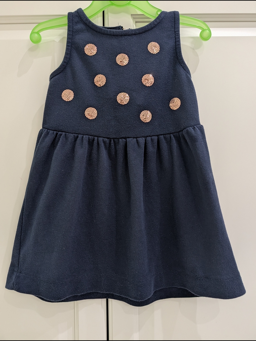 5/$35 OshKosh B'gosh Sequin Polka Dot Dress – Toddler Girls Size 3T